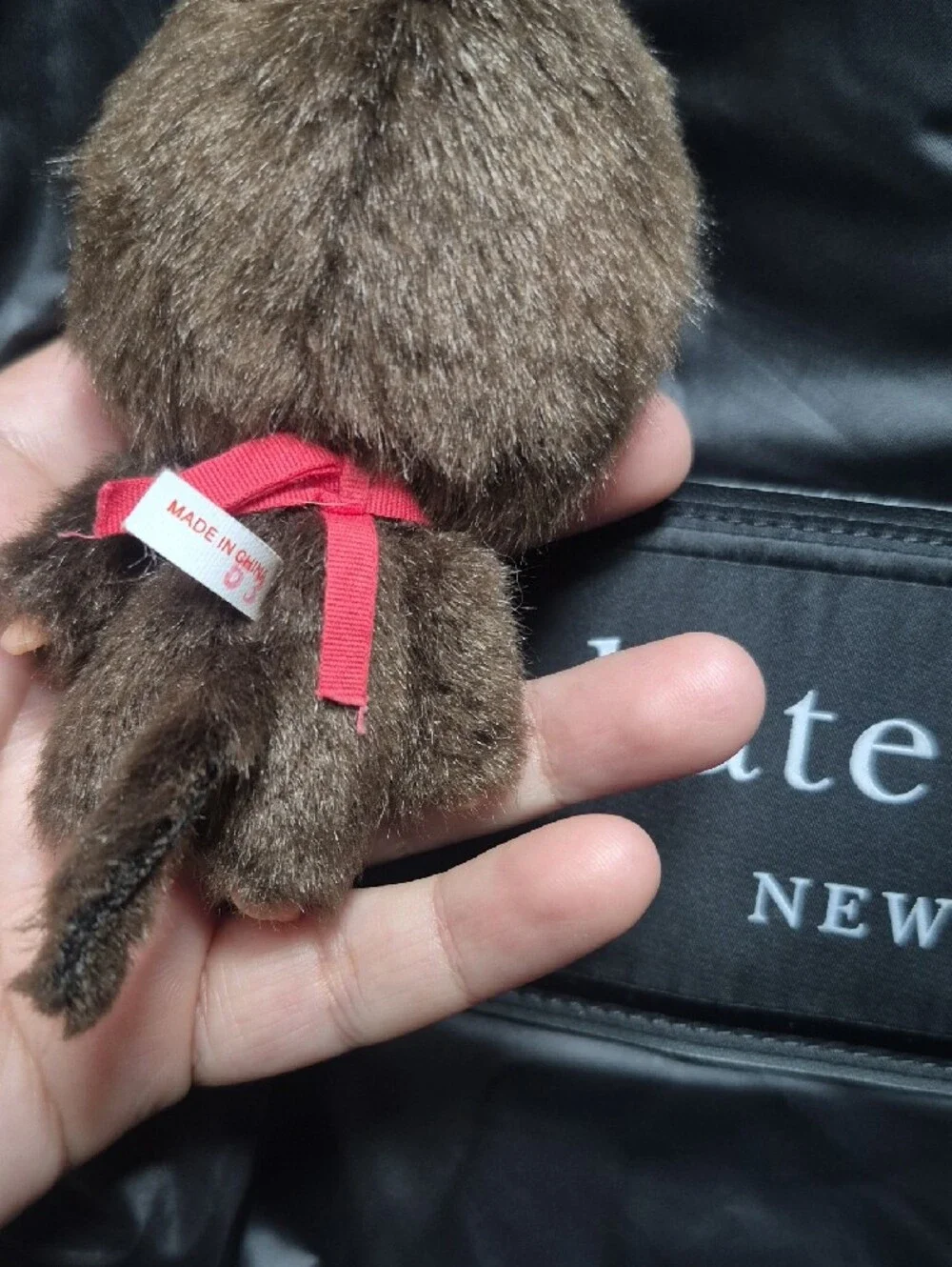 Sekiguchi Monchhichi plush keychain mascot
